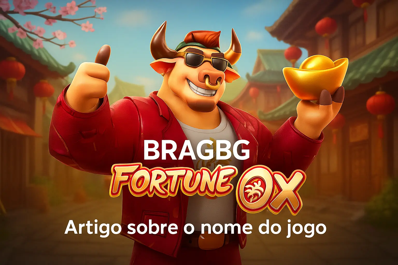 Fortune Ox no BRAGBG - Aposte Agora e Reivindique Seus Ganhos